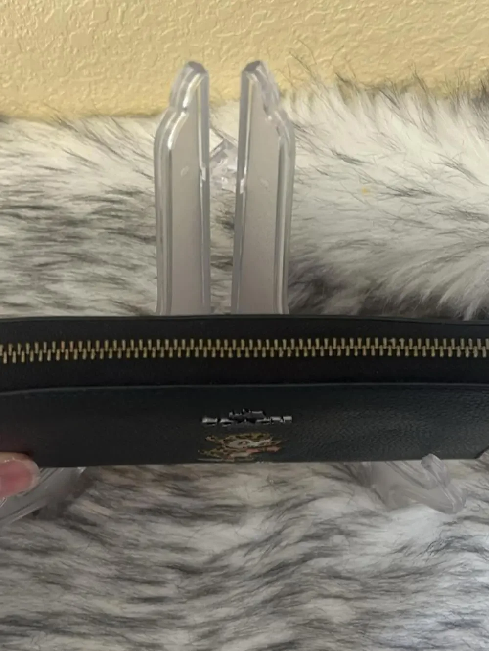 Coach Gary Baseman wild beast Black Leather Wallet, limited edition